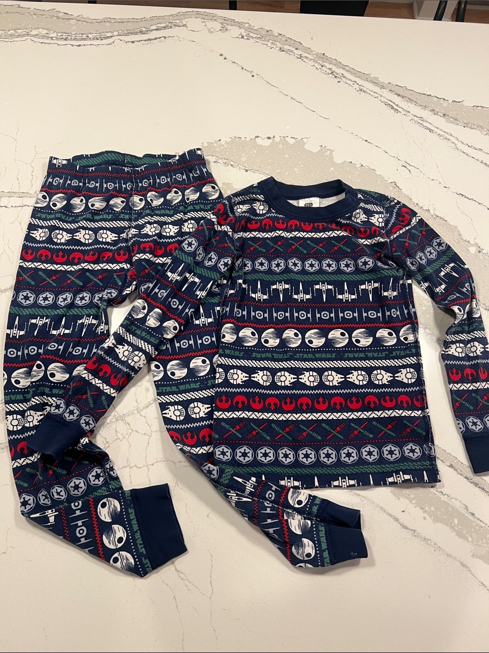 Hanna Andersson Star Wars Pattern Pajama Set